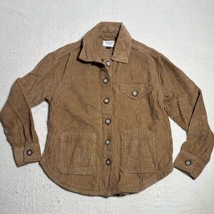 American Eagle Outfitters Camel Corduroy Jacket